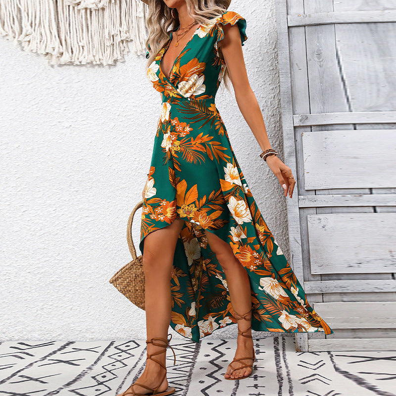 Elegant Floral Maxi Dress – Chic Summer Style