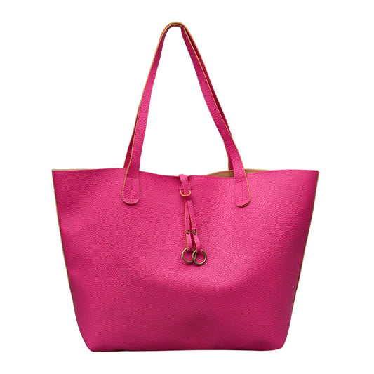 Stylish Crossbody Bag – Signature Ribbon (2-piece set)