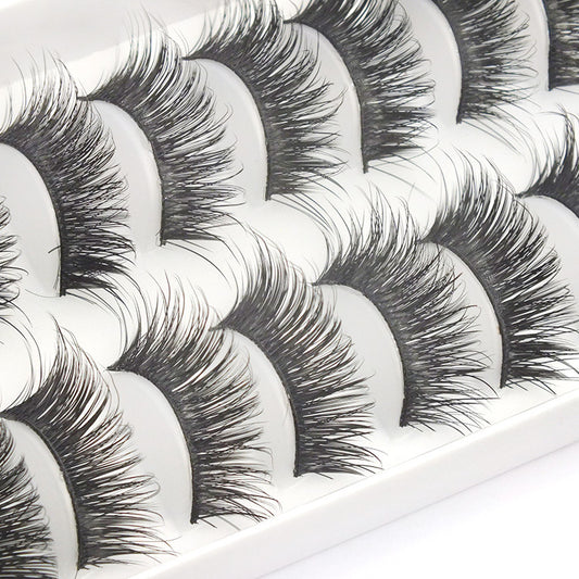Reusable Natural Volume False Eyelashes – Intense Look Beauty Pack