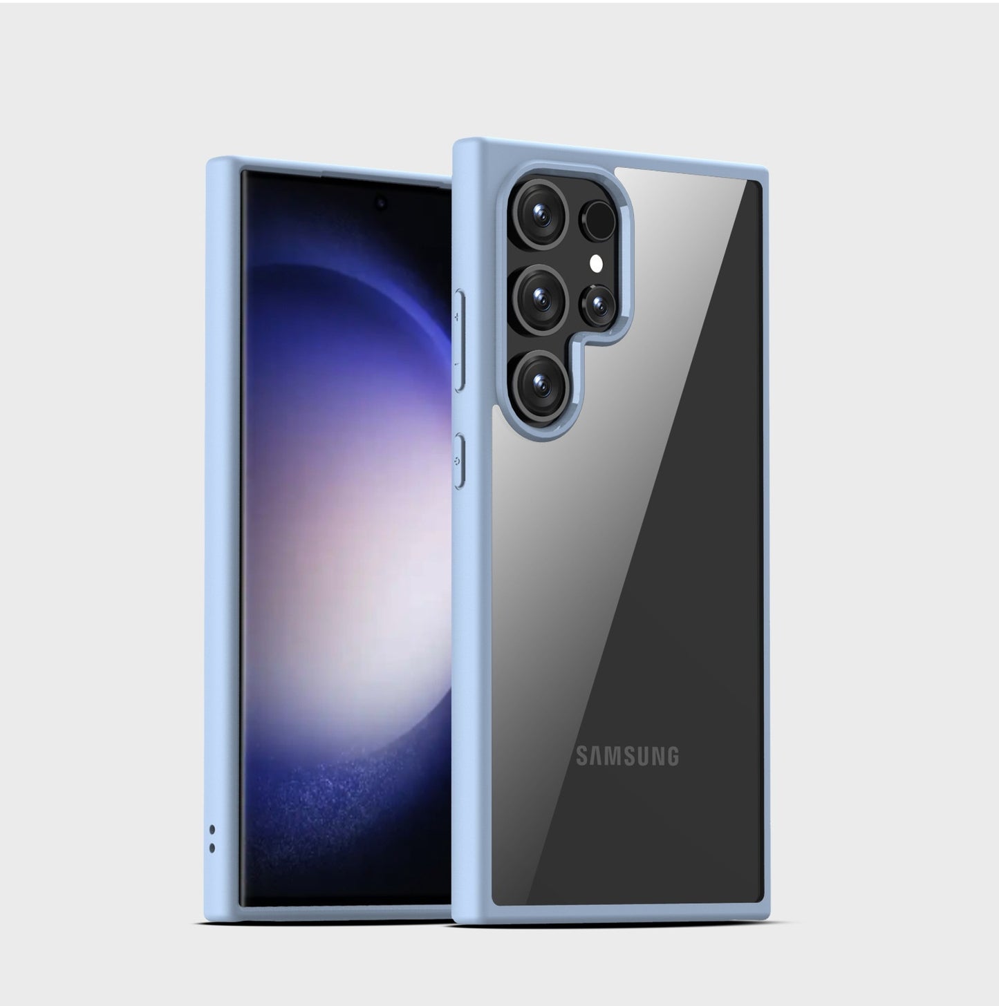 Samsung Transparent Premium Case – Elegant & Durable Protection