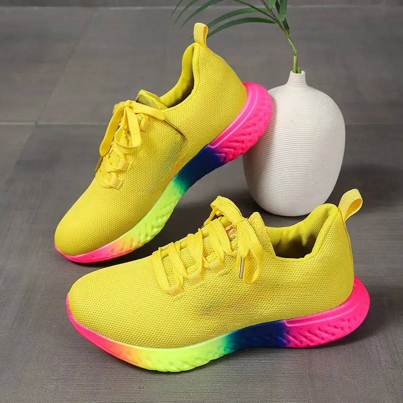 Baskets Femme Confort Colorées – Légères & Tendance