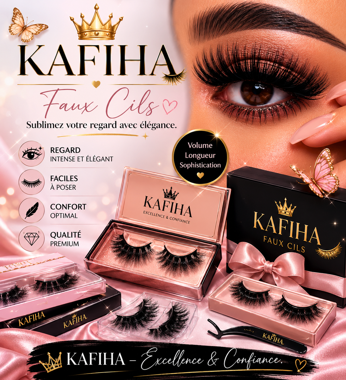 Faux Cils KAFIHA – KAFIHA