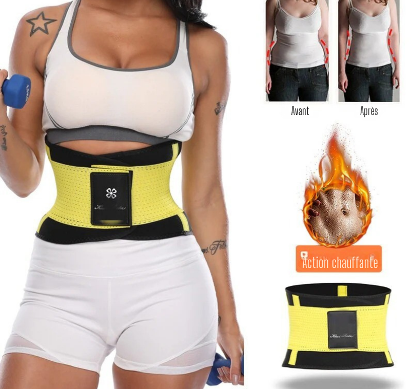 Sports slimming belt – Women's fitness waist trainer belt