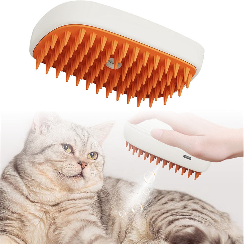 Brosse Vapeur pour Animaux – Nettoyage Doux & Poils Éliminés en Un Geste