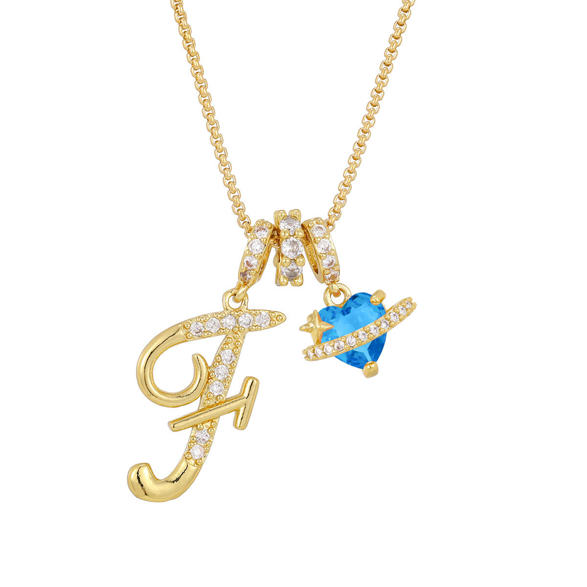 Collier Lettre Initiale Personnalisée – Élégance Dorée & Cadeau Unique