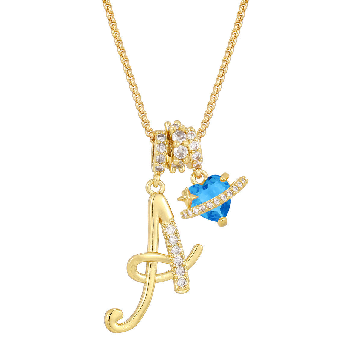 Collier Lettre Initiale Personnalisée – Élégance Dorée & Cadeau Unique