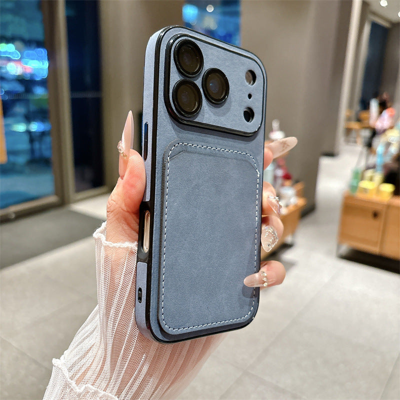 Coque iPhone Porte-Cartes – Élégance & Praticité 2 en 1