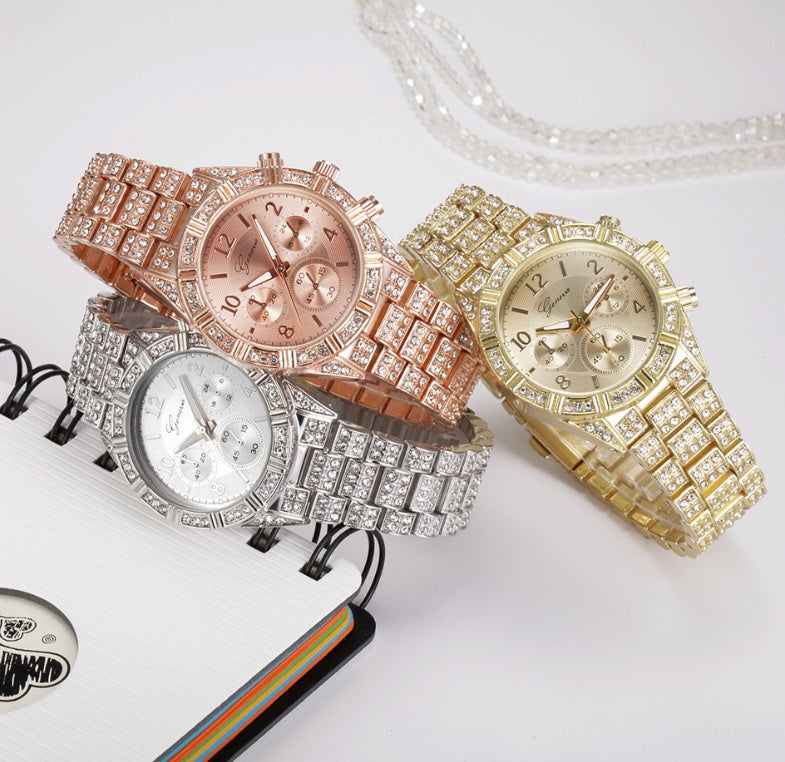 Elegant Women's Watch - Luxury Style & Brilliance