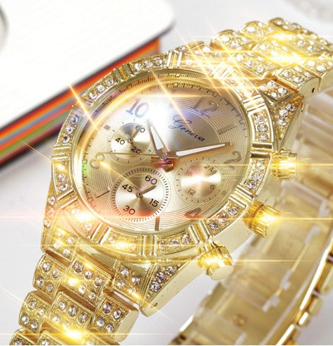 Montre Élégante Femme – Style Luxe & Brillance