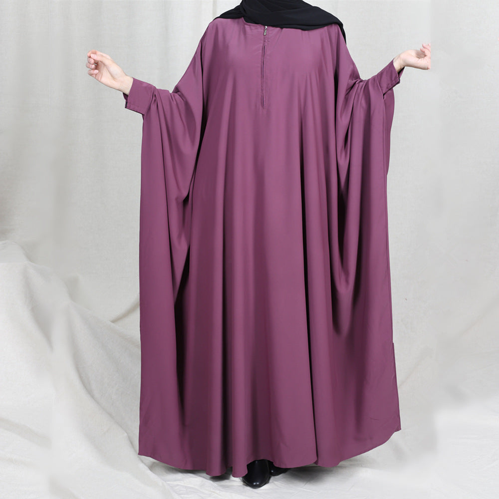 Hooded Abaya Jilbab – Elegant Long Muslim Dress