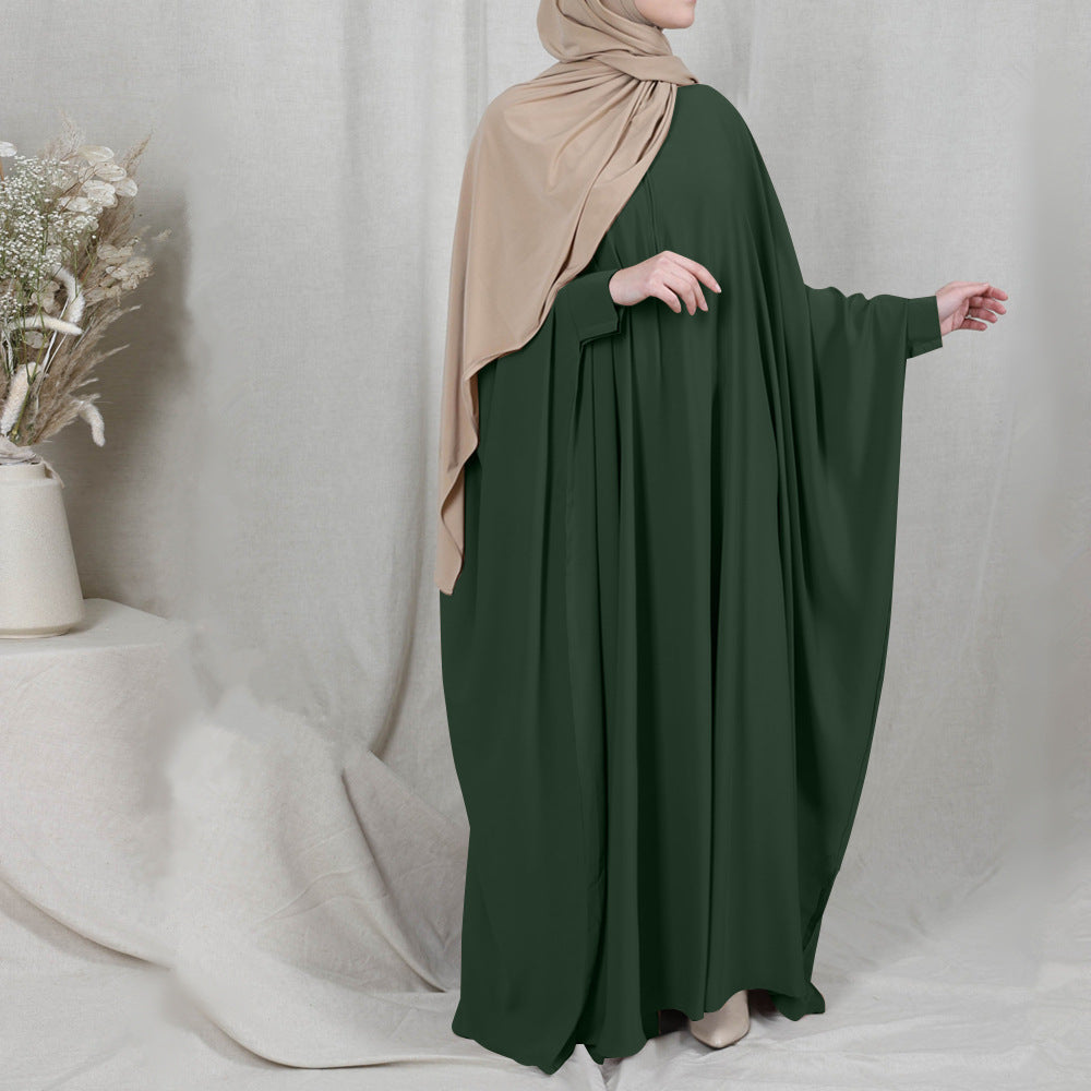 Hooded Abaya Jilbab – Elegant Long Muslim Dress