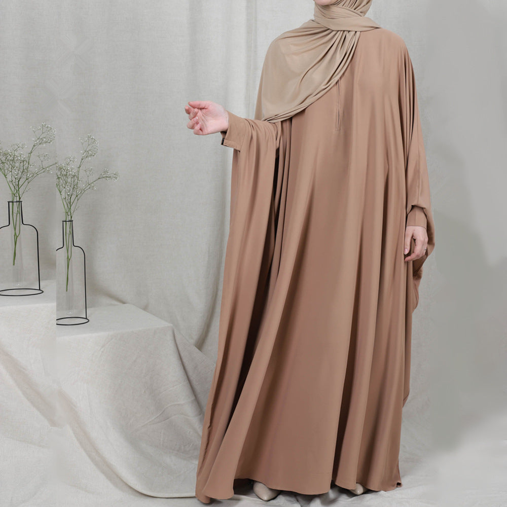 Hooded Abaya Jilbab – Elegant Long Muslim Dress