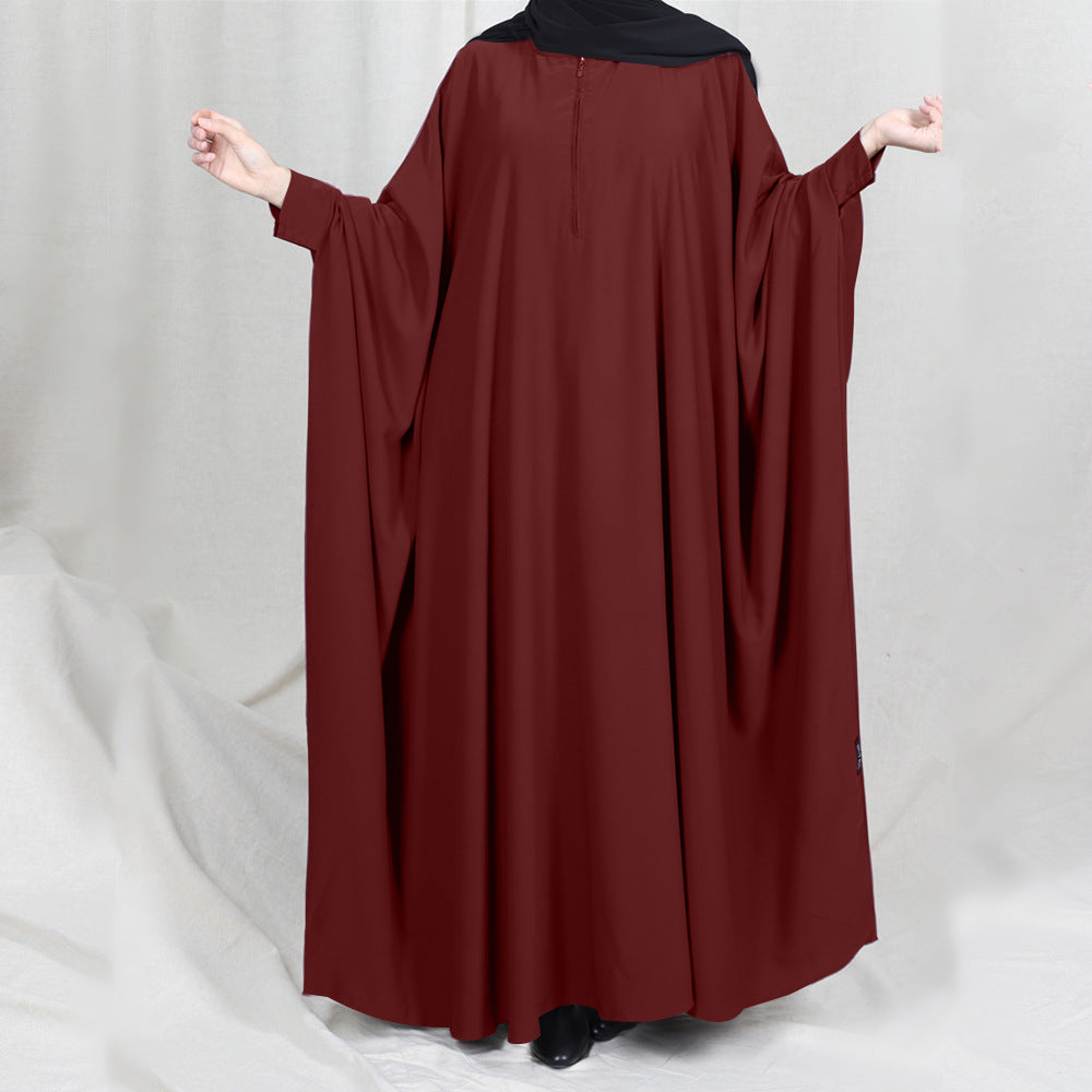 Hooded Abaya Jilbab – Elegant Long Muslim Dress