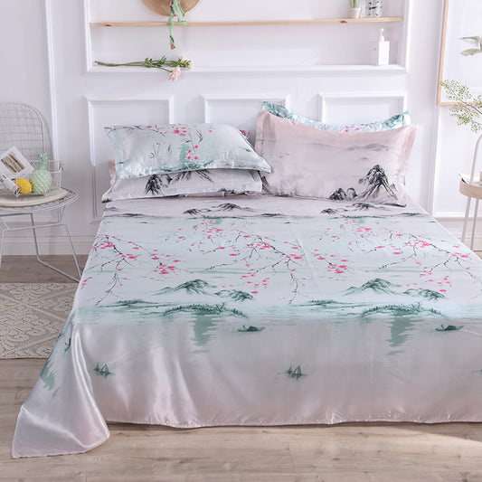 Ensemble Draps Satin Élégant – Douceur & Luxe pour Votre Chambre