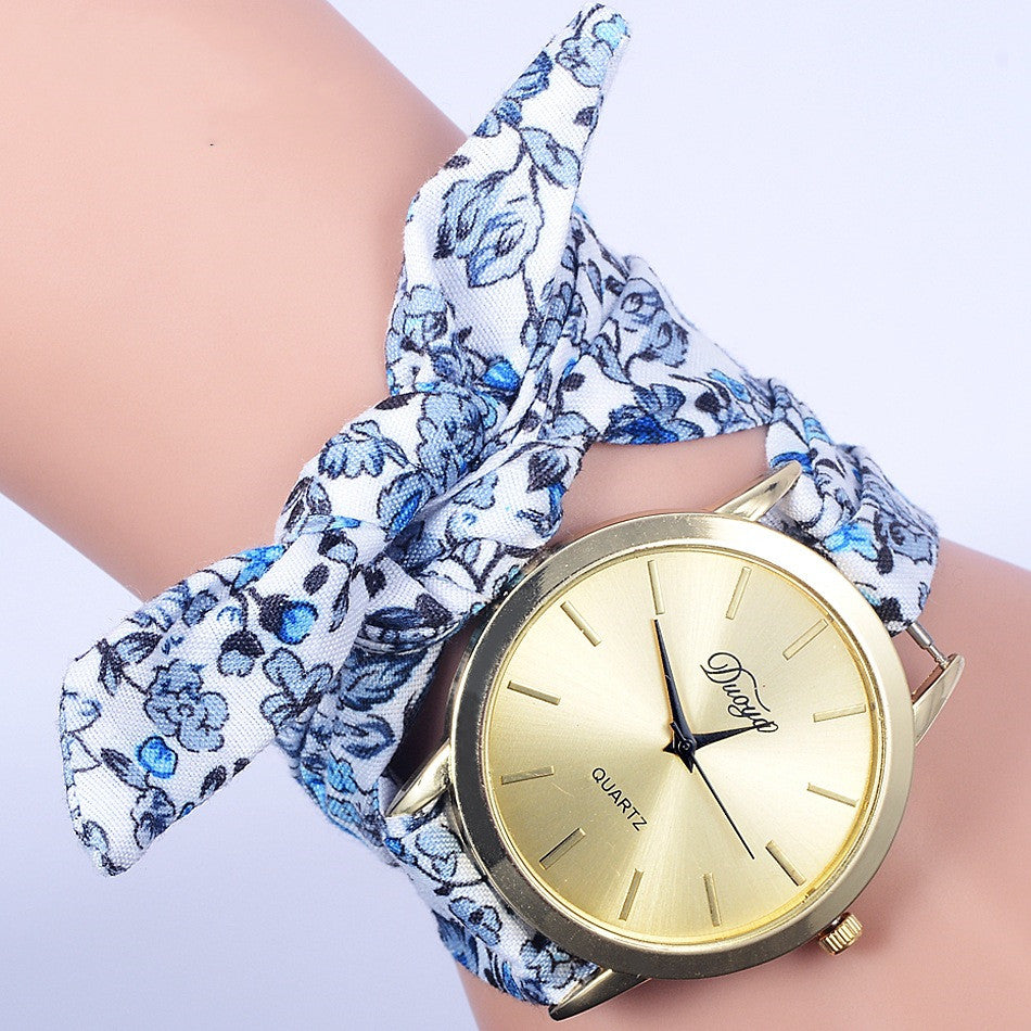 Montre Bracelet Fleurie Élégante – Style Bohème Chic
