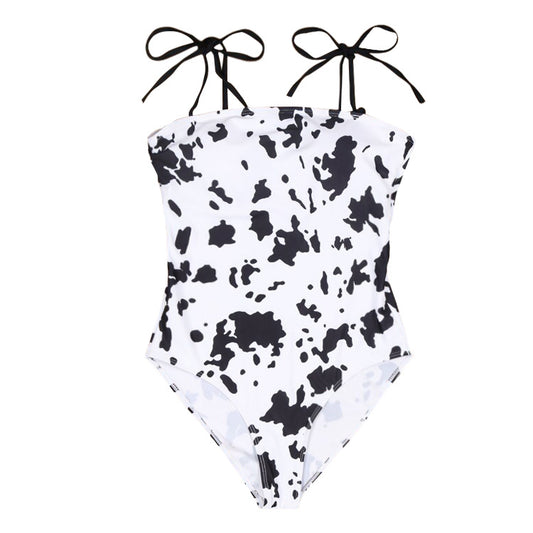 Women's Trendy One-Piece Swimsuit – Modern and Elegant Style