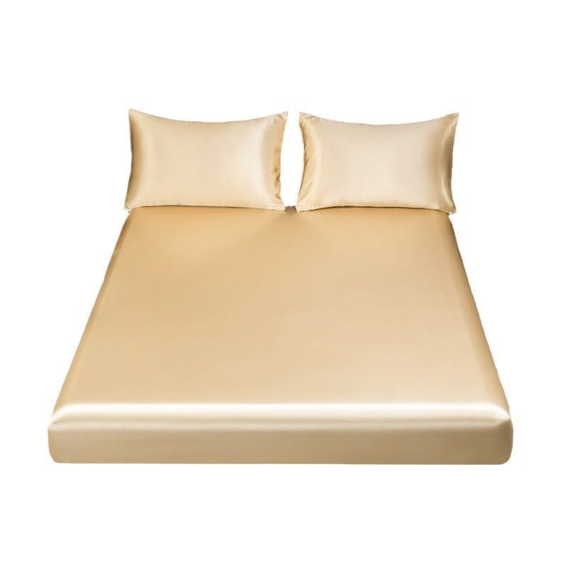 Luxury satin bedding set – Sheet + pillowcases