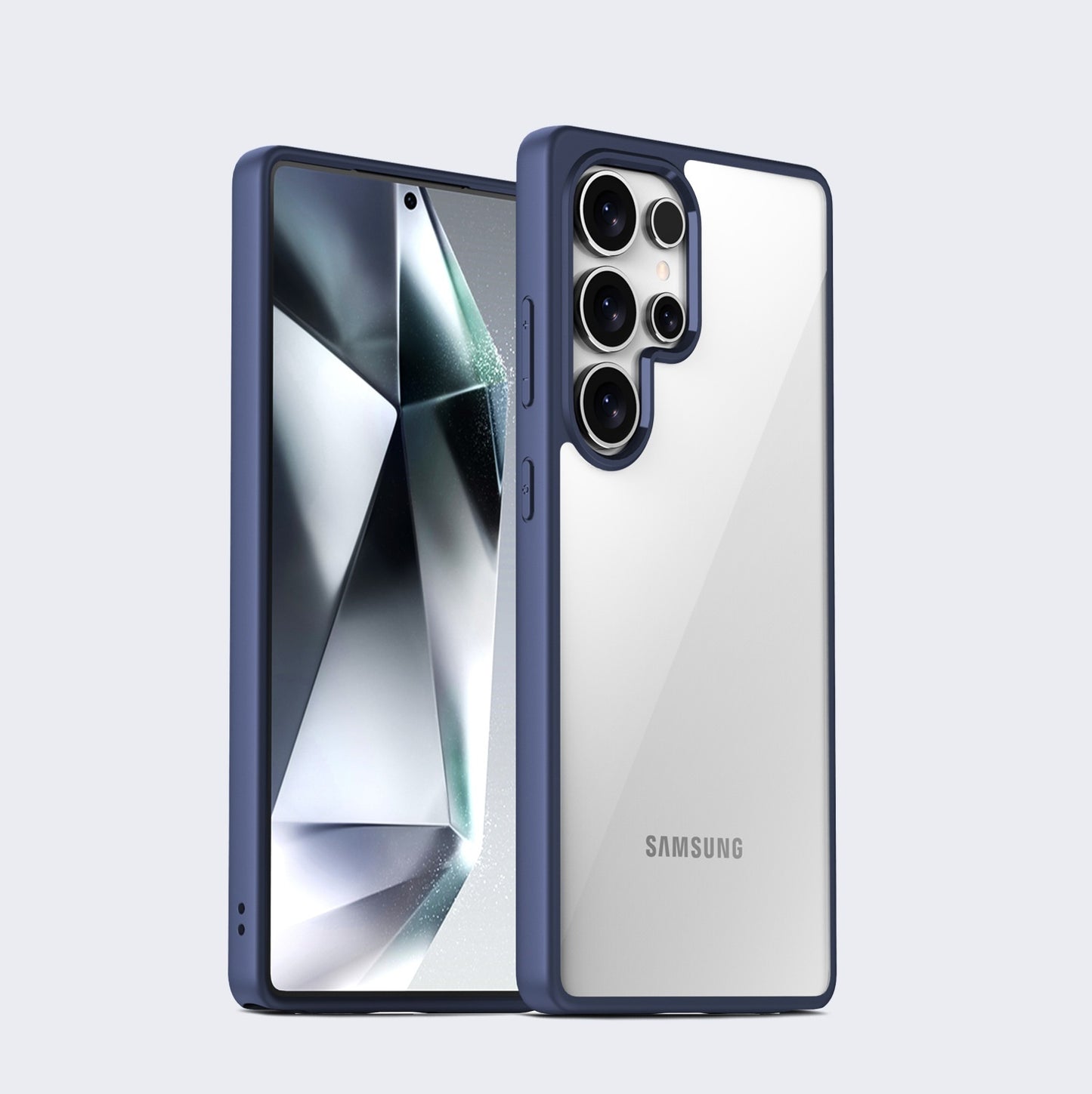 Samsung Transparent Premium Case – Elegant & Durable Protection