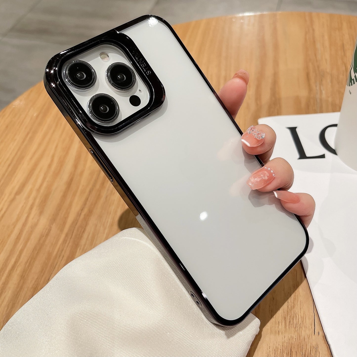 Premium Transparent iPhone Case – Stylish & Modern Protection
