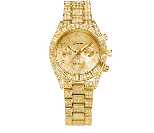 Montre Élégante Femme – Style Luxe & Brillance