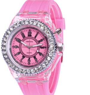 Montre LED colorée femme – Style tendance et lumineux
