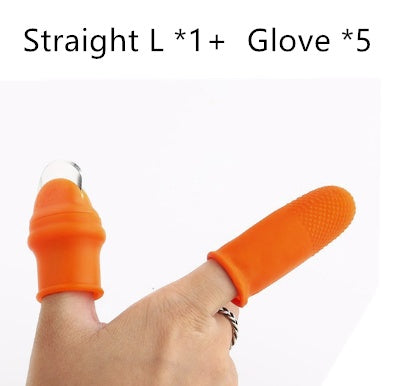Silicone Thumb Knife – Easy Fruit & Vegetable Cutting