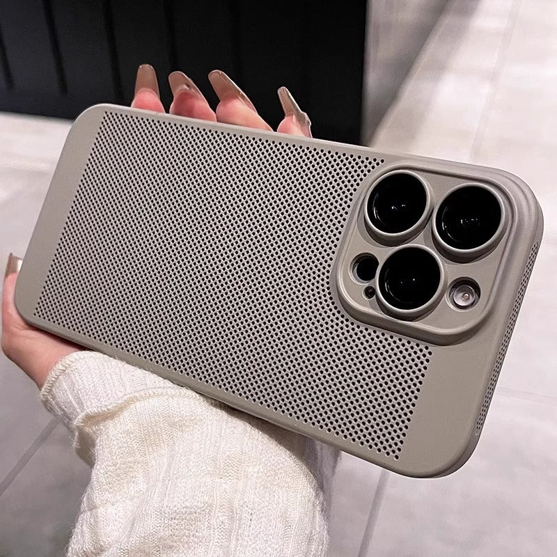 iPhone Ultra-Thin Breathable Case – Lightweight & Modern Protection
