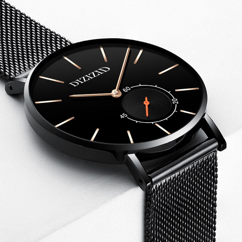 Ultra-thin non-automatic mechanical watch