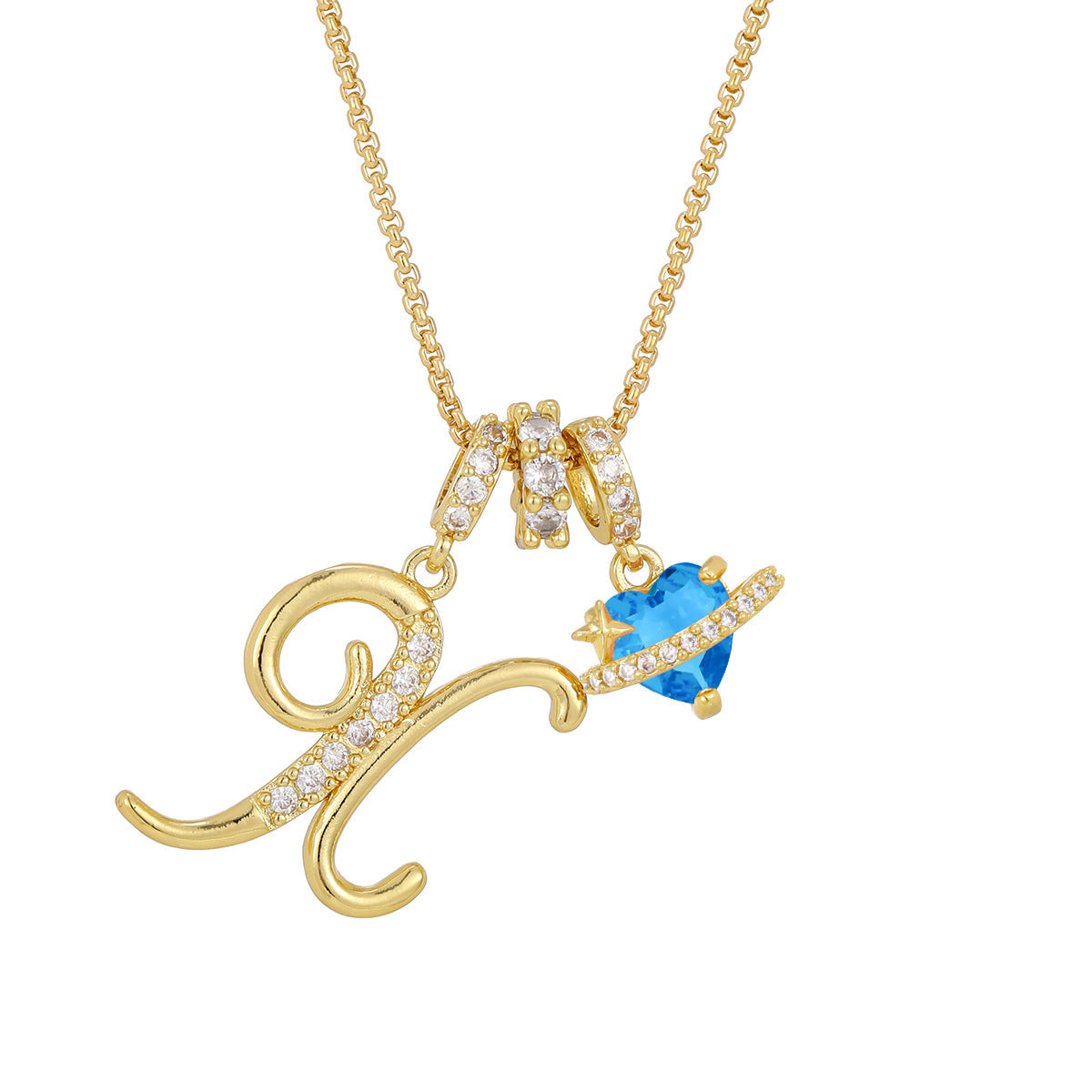 Collier Lettre Initiale Personnalisée – Élégance Dorée & Cadeau Unique