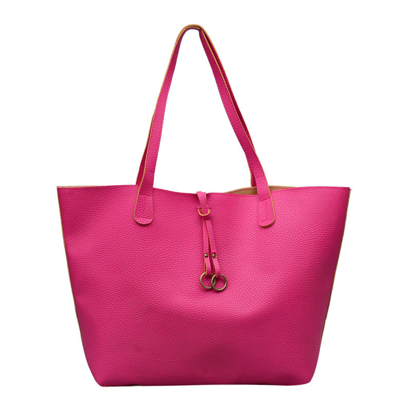 Sac bandoulière élégant – Ruban signature (2 pièces)