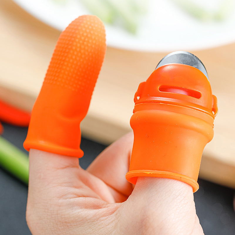 Silicone Thumb Knife – Easy Fruit & Vegetable Cutting