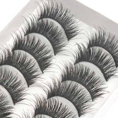 Reusable Natural Volume False Eyelashes – Intense Look Beauty Pack