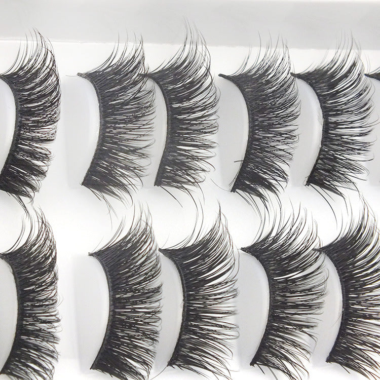 Reusable Natural Volume False Eyelashes – Intense Look Beauty Pack