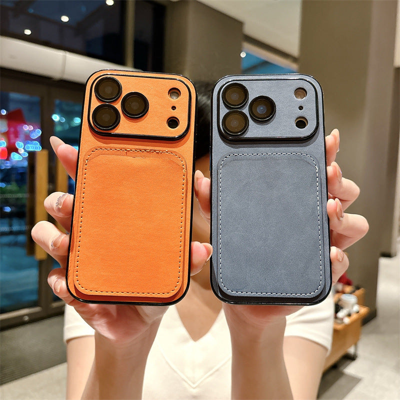 Coque iPhone Porte-Cartes – Élégance & Praticité 2 en 1