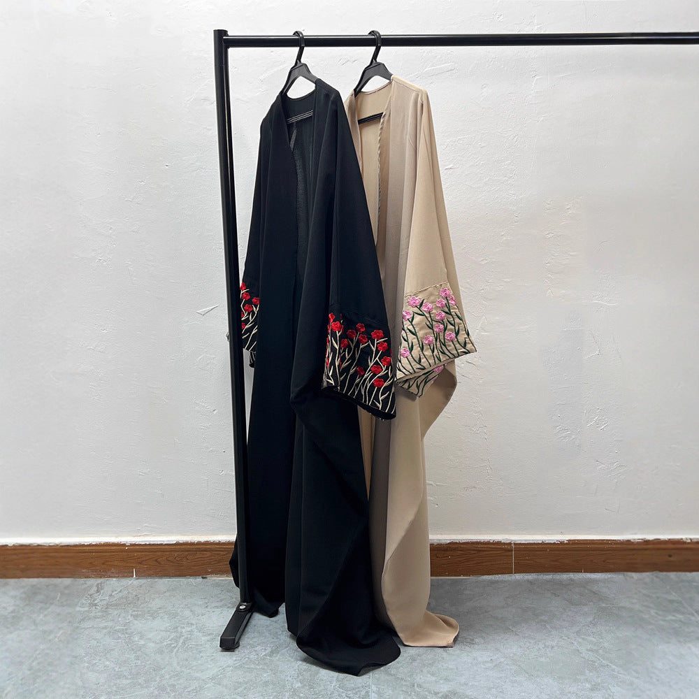 Elegant Embroidered Abaya | Refined Muslim Fashion