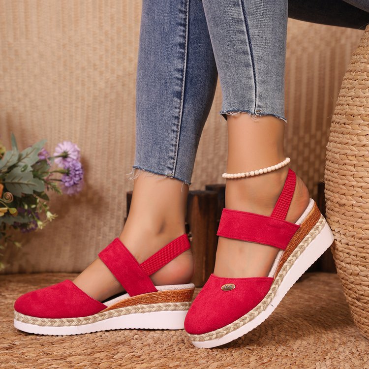Women's Comfortable Wedge Sandals – Elegant and Lightweight Style