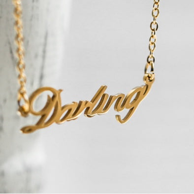 Bijou Prénom Personnalisé – Collier ou Bracelet Doré