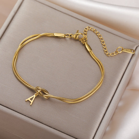 Bracelet Initiale – Signature Personnelle