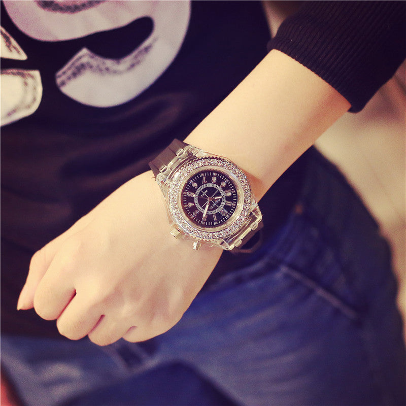 Montre LED colorée femme – Style tendance et lumineux