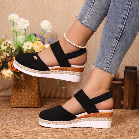 Women's Comfortable Wedge Sandals – Elegant and Lightweight Style