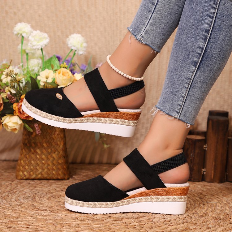 Women's Comfortable Wedge Sandals – Elegant and Lightweight Style
