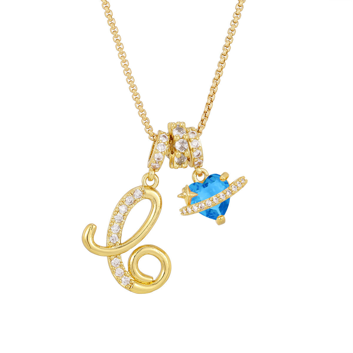 Collier Lettre Initiale Personnalisée – Élégance Dorée & Cadeau Unique