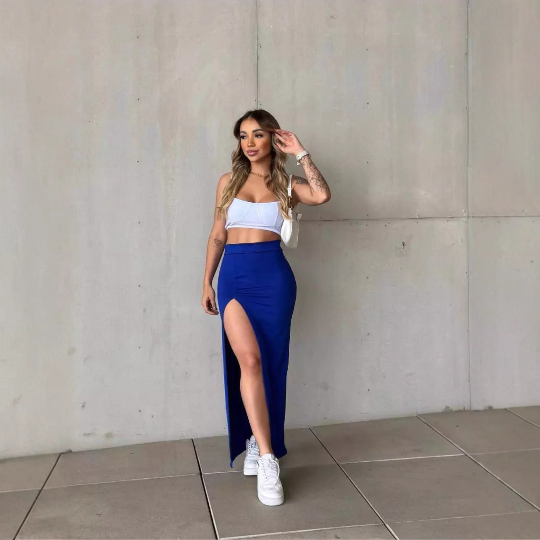 Ensemble Jupe Longue Élégante – Style Moderne & Féminin