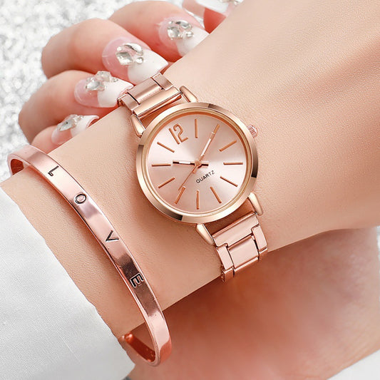 Montre femme élégante avec bracelet LOVE – Style chic et moderne