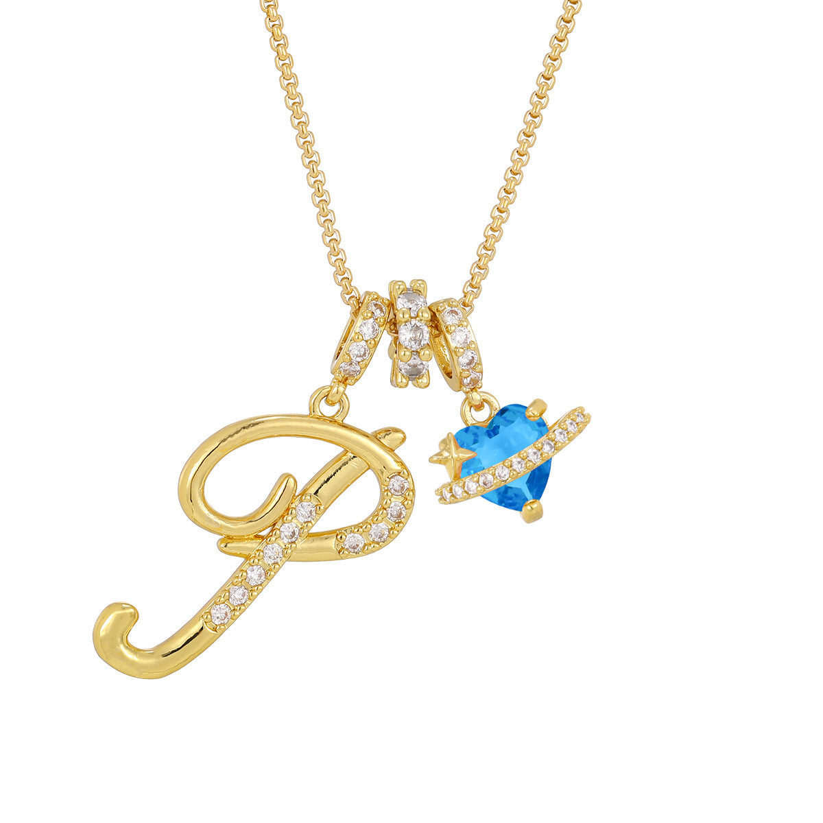 Collier Lettre Initiale Personnalisée – Élégance Dorée & Cadeau Unique