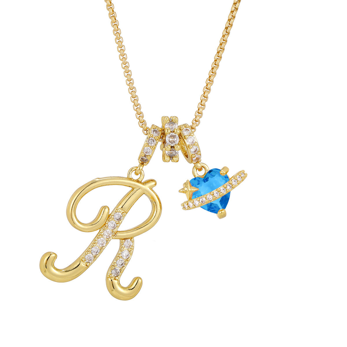 Collier Lettre Initiale Personnalisée – Élégance Dorée & Cadeau Unique