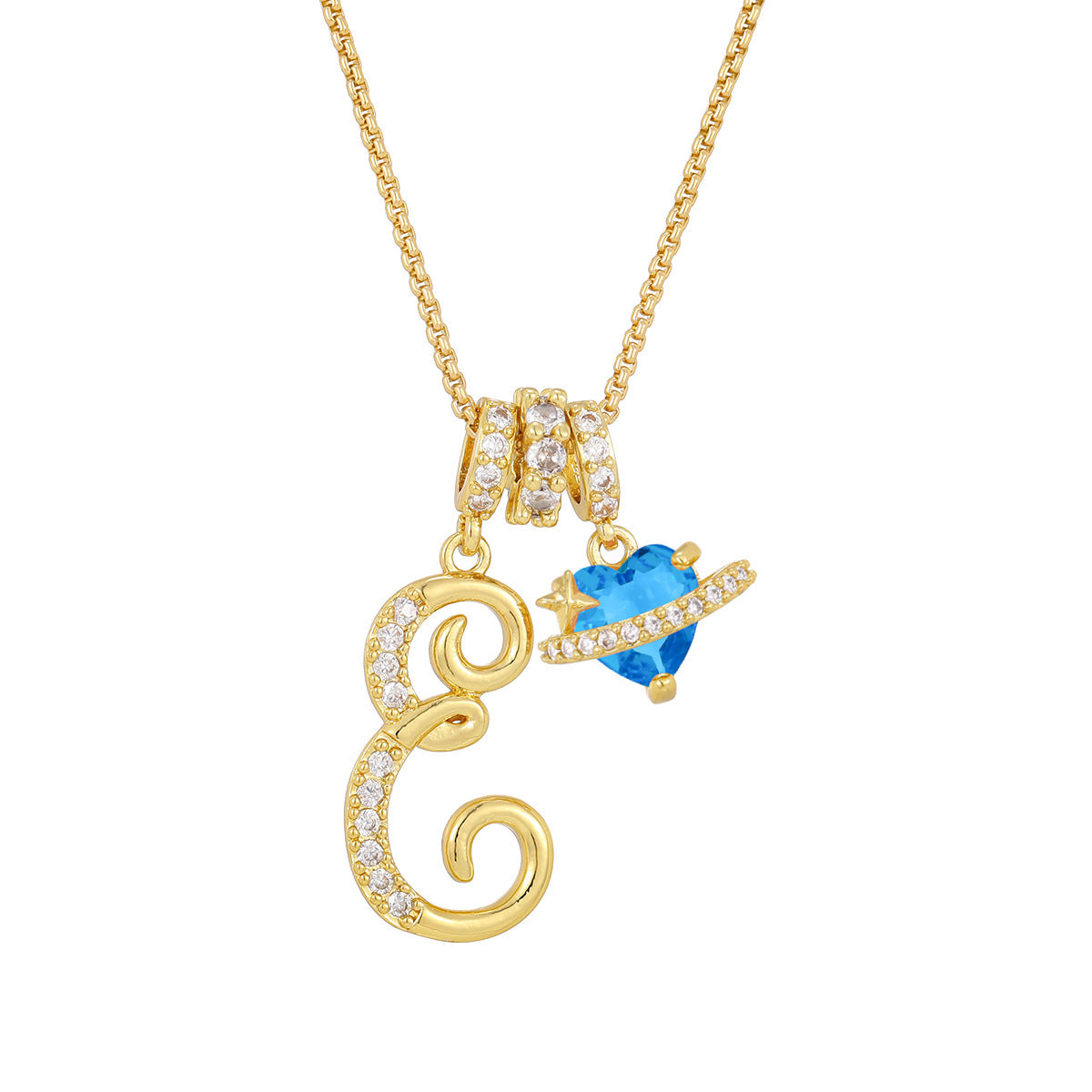 Collier Lettre Initiale Personnalisée – Élégance Dorée & Cadeau Unique