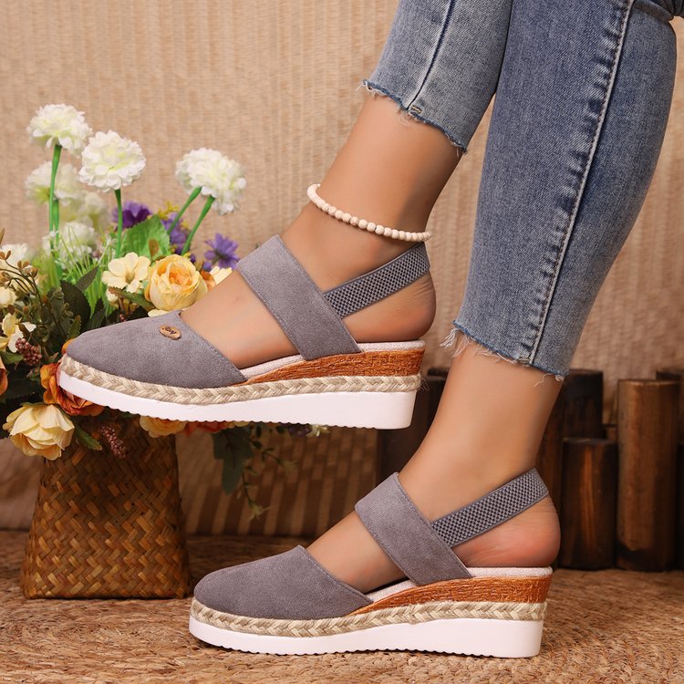Women's Comfortable Wedge Sandals – Elegant and Lightweight Style