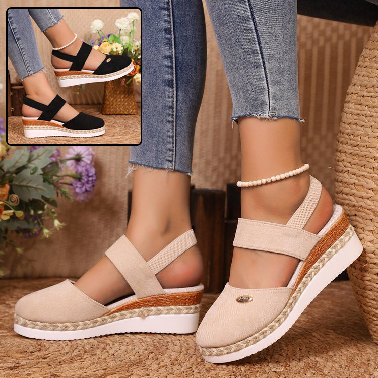 Women's Comfortable Wedge Sandals – Elegant and Lightweight Style