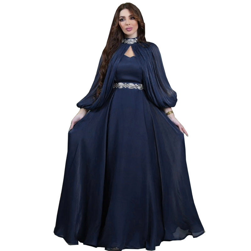 Abaya Satin Élégante – Robe Longue de Luxe